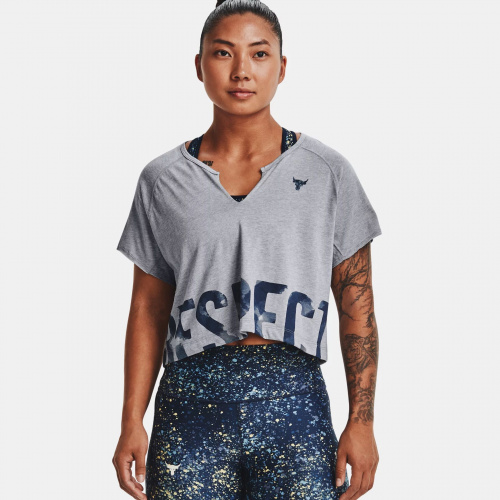Clothing - Under Armour Project Rock Respect Short Sleeve | Fitness 